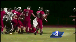 Illustration for article titled High School Player Rips Off Opponent's Helmet, Beats Him With It